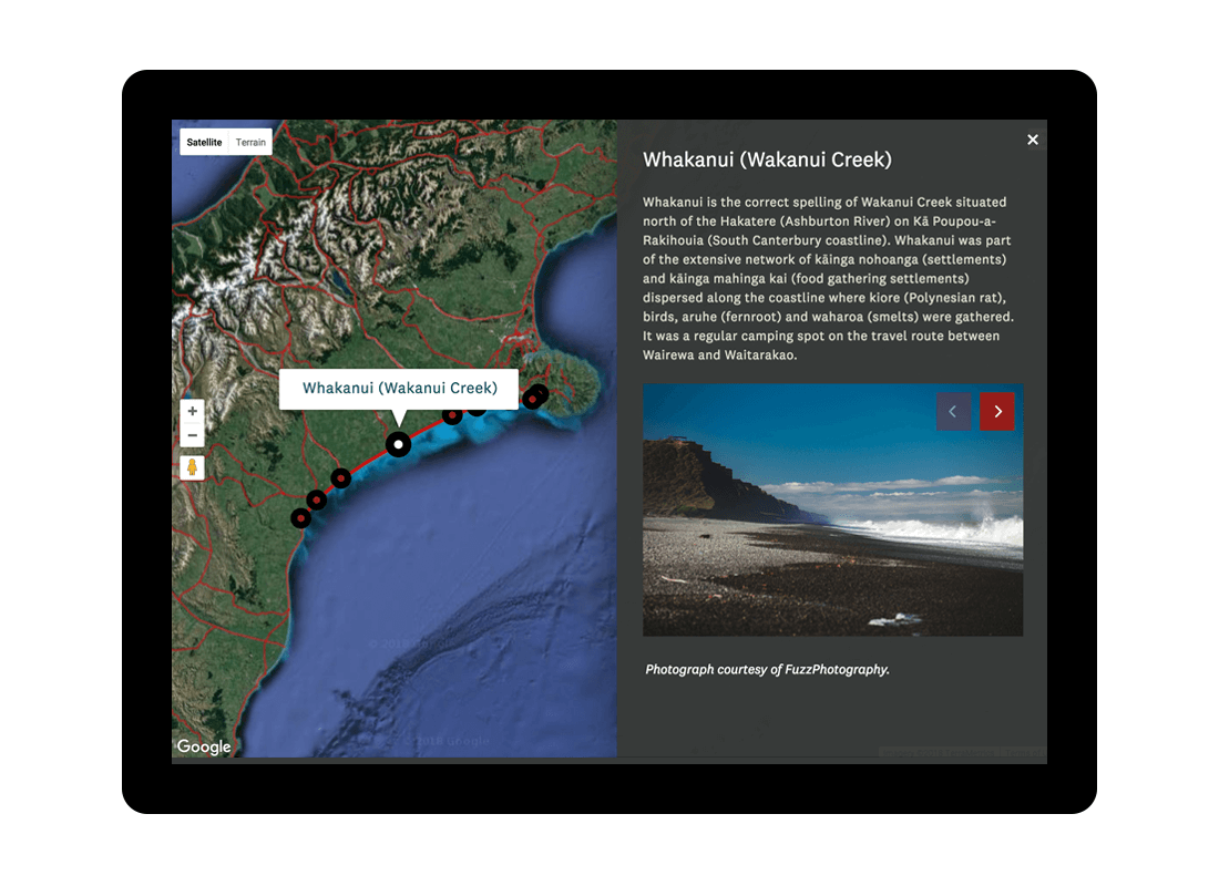 Tablet Map Gallery Project3