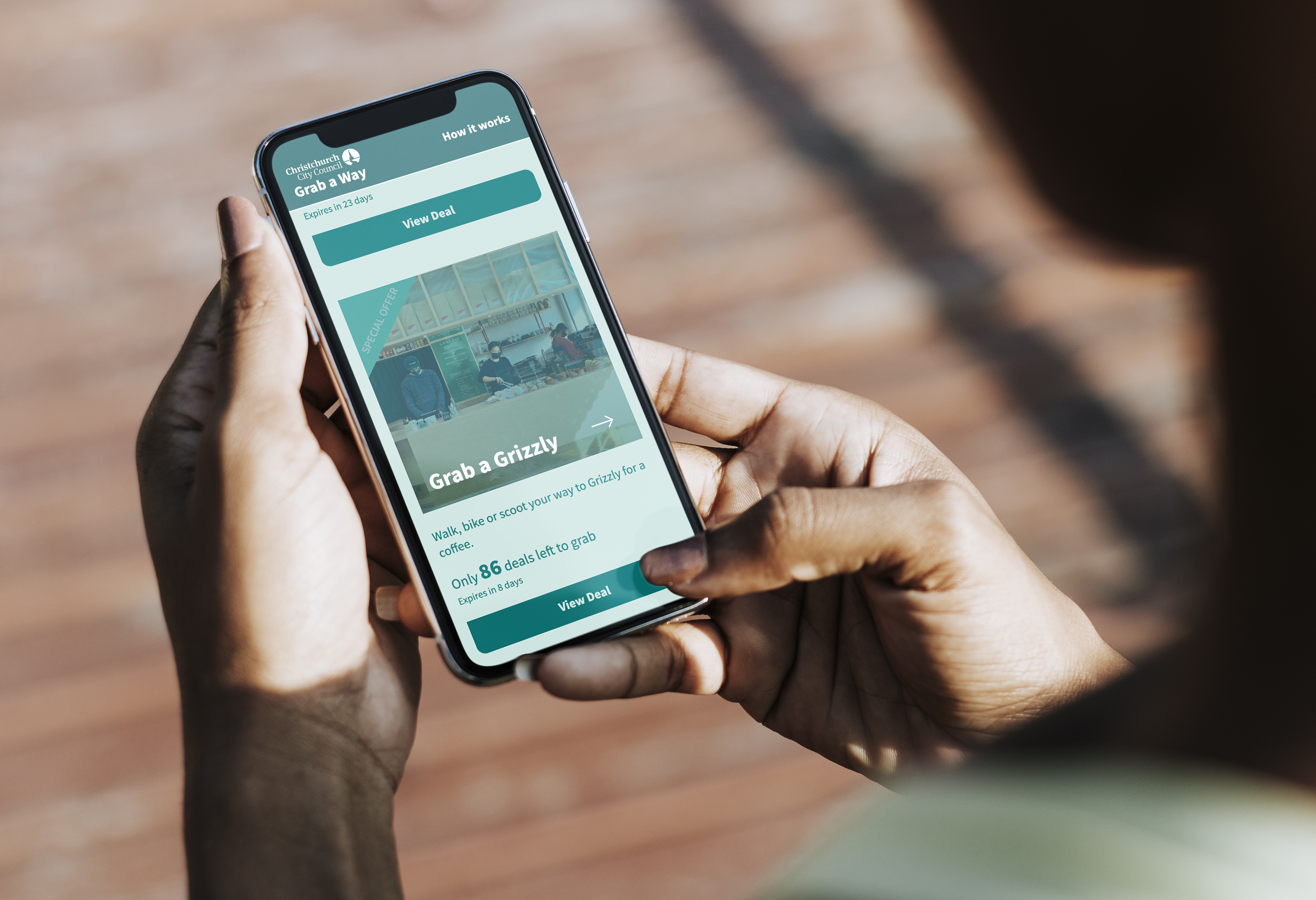 Grabaway Woman And Phone