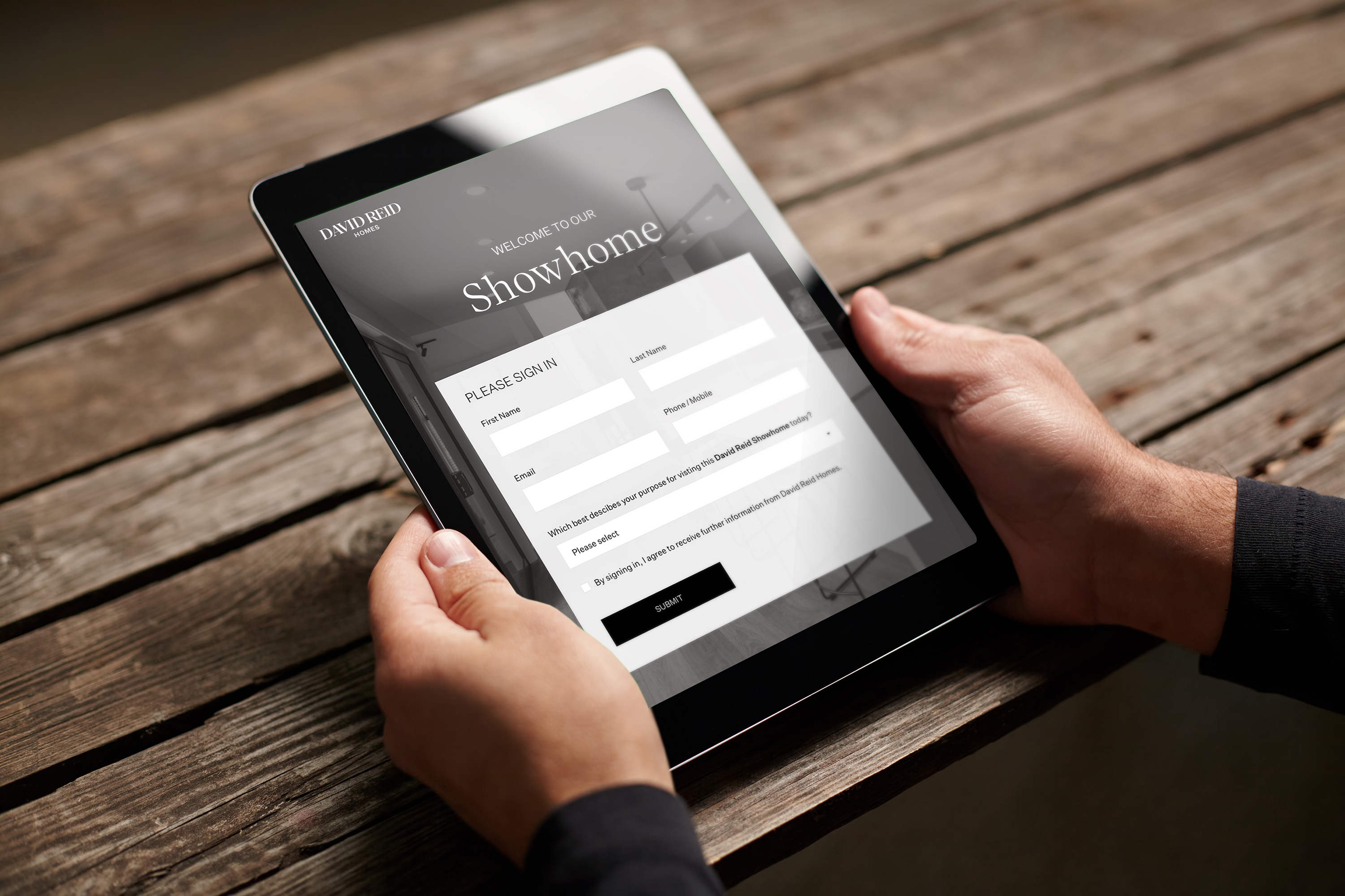 David Reid Ipad Mockup Vertical