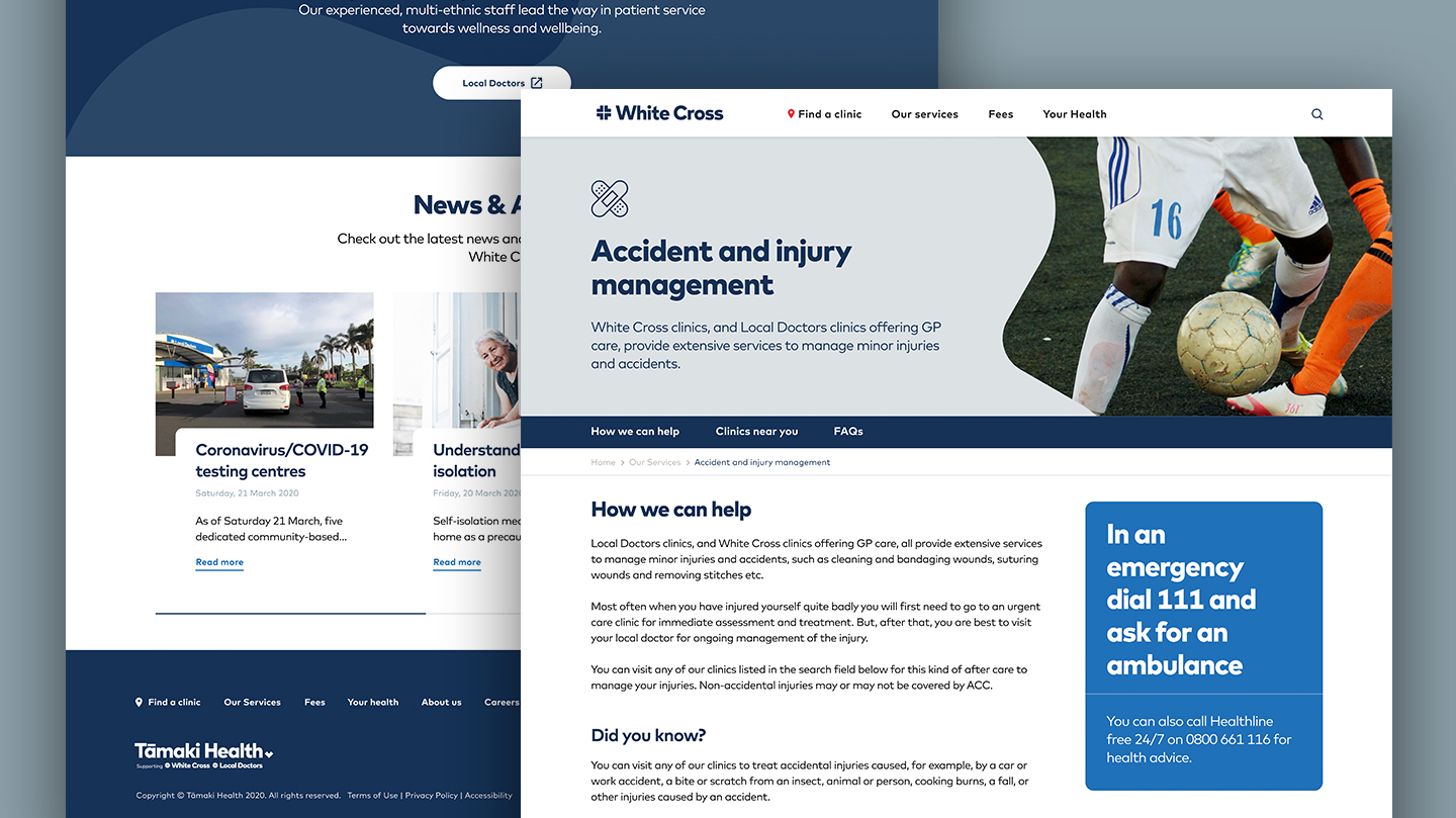 Accident Injury 2 X Screens